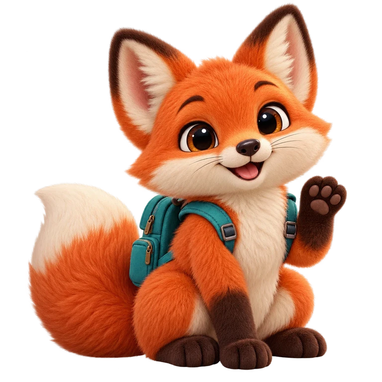 Fox character from the pet catalogue
